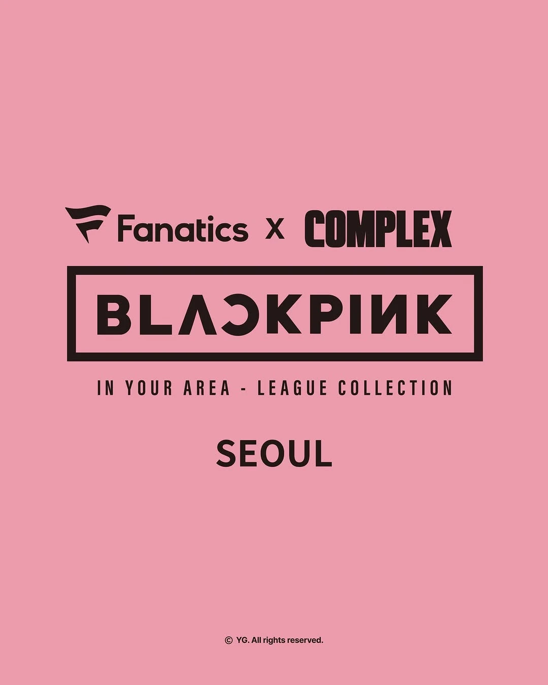 블랙핑크 팝업 - 유어 에리어 리그 콜렉션 - 성수 팝업 _ 팝가 Popga