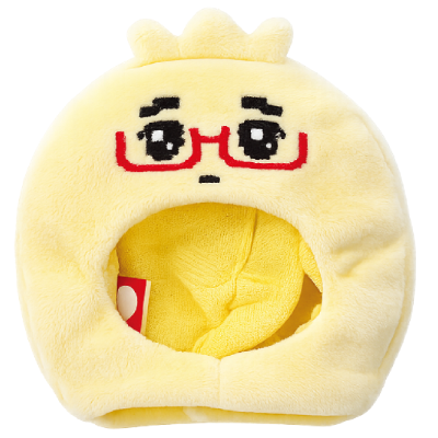 안경만두 인형모자 키링 이미지 1