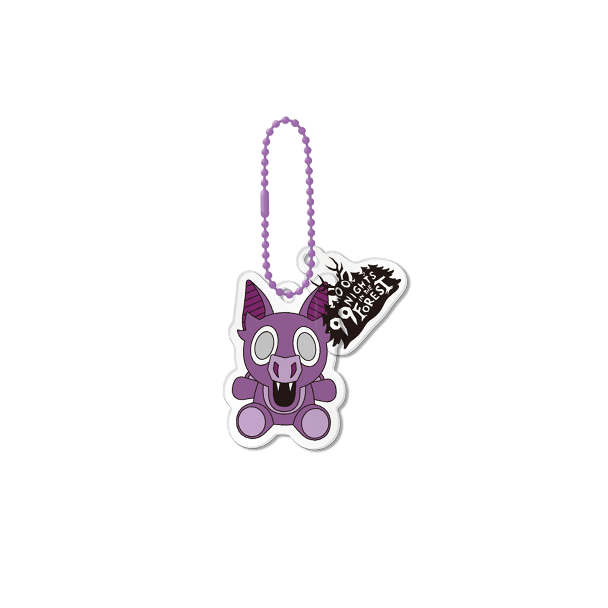 99 Night Forest Acrylic Keyring - Bat
 이미지 1