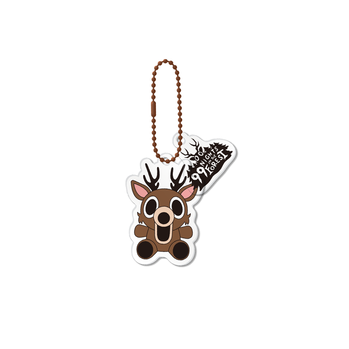 99 Night Forest Acrylic Keyring - Deer
 이미지 1