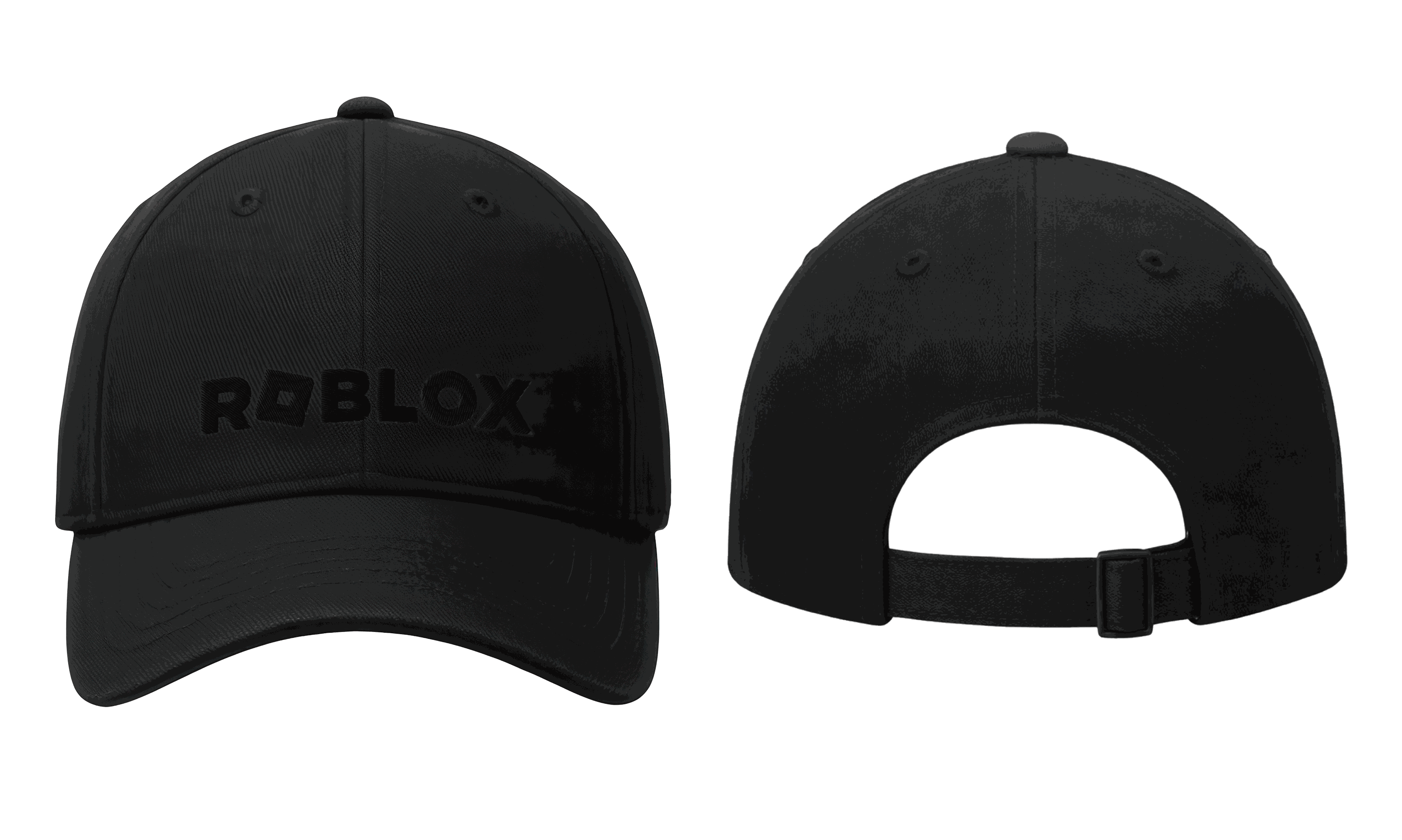 Roblox Ball Cap - Black Logo / Kids Free 이미지 1
