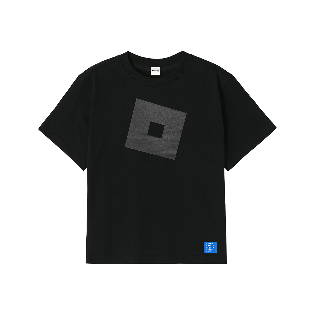Roblox Short-Sleeve T-Shirt - All-Black / 140 이미지 1