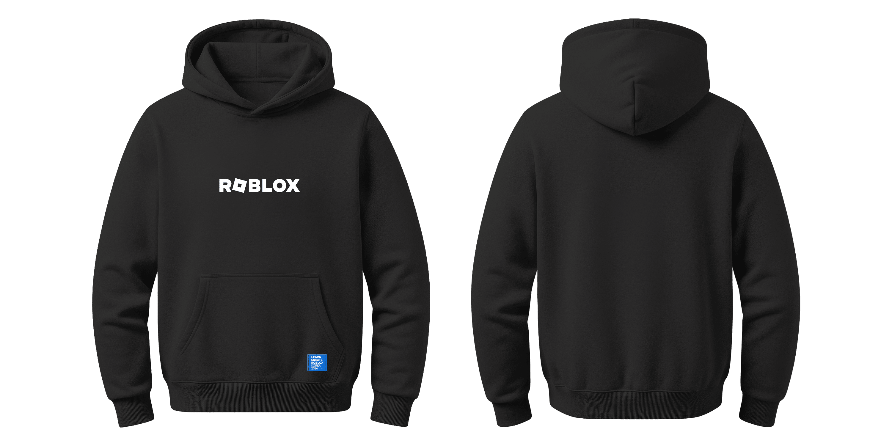 Roblox Hoodie - Black / 140 이미지 1