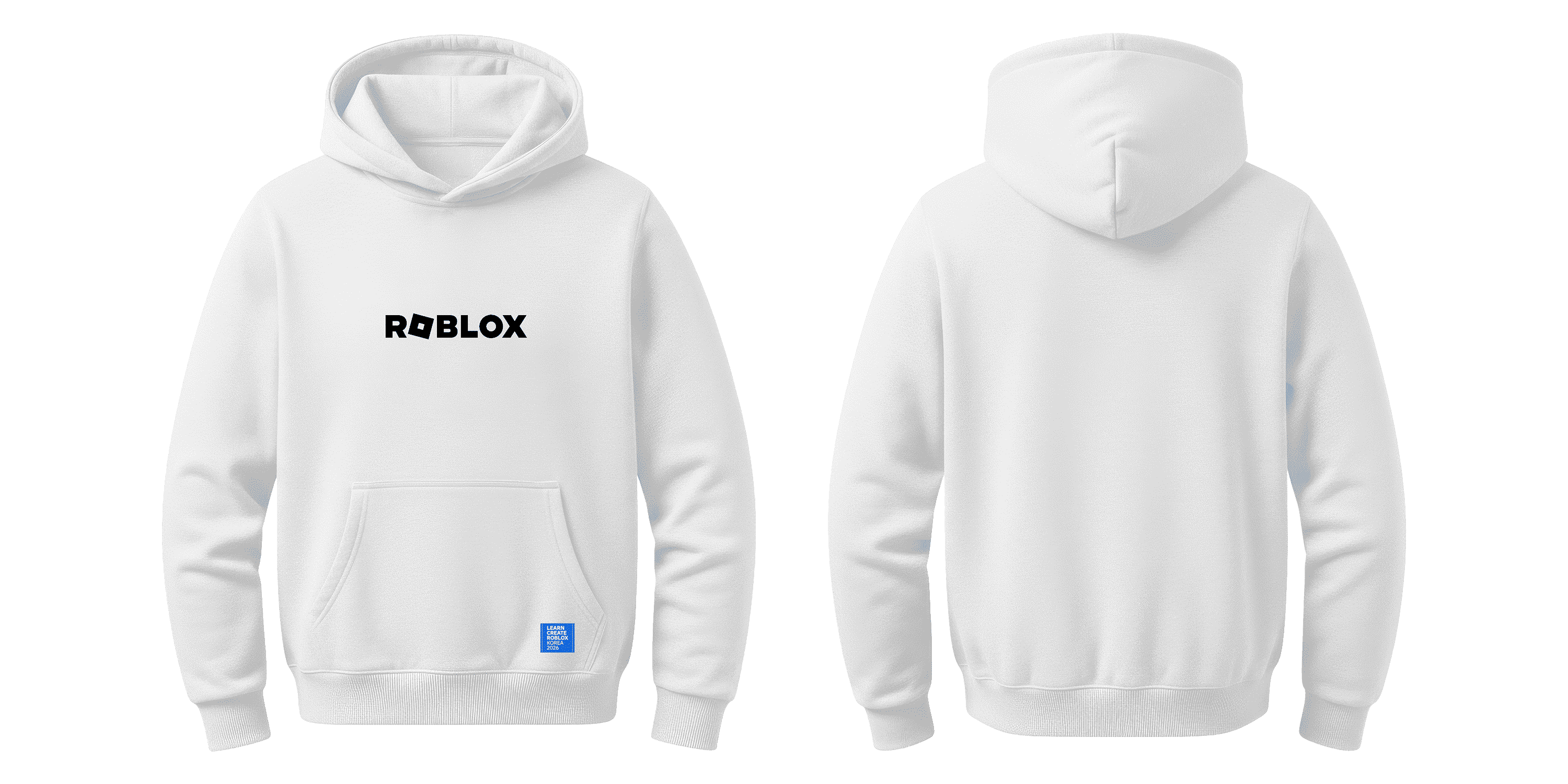 Roblox Hoodie - White / 140 이미지 1