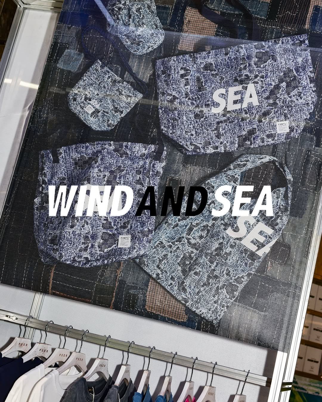 WIND AND SEA 팝업