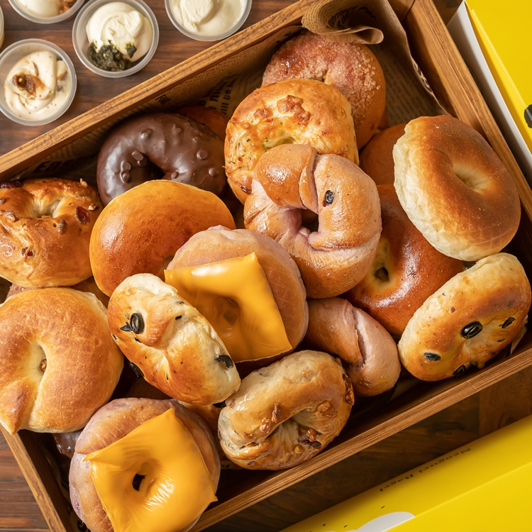 너구리 베이글 팝업