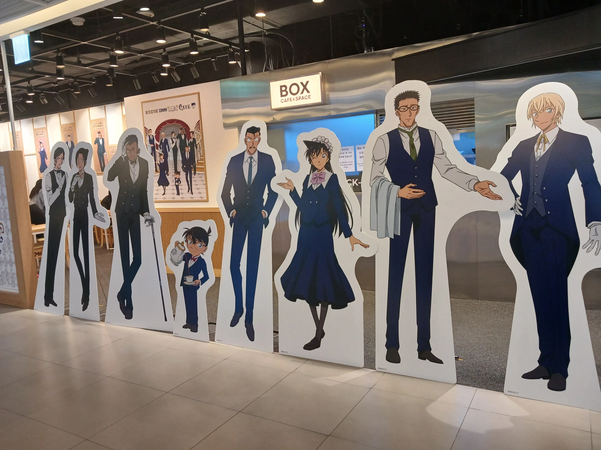 명탐정 코난 콜라보 카페 후기 이미지 1