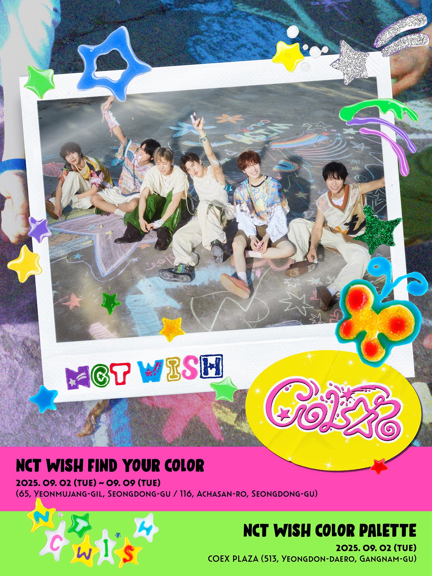 NCT WISH 팝업 - Find Your Color