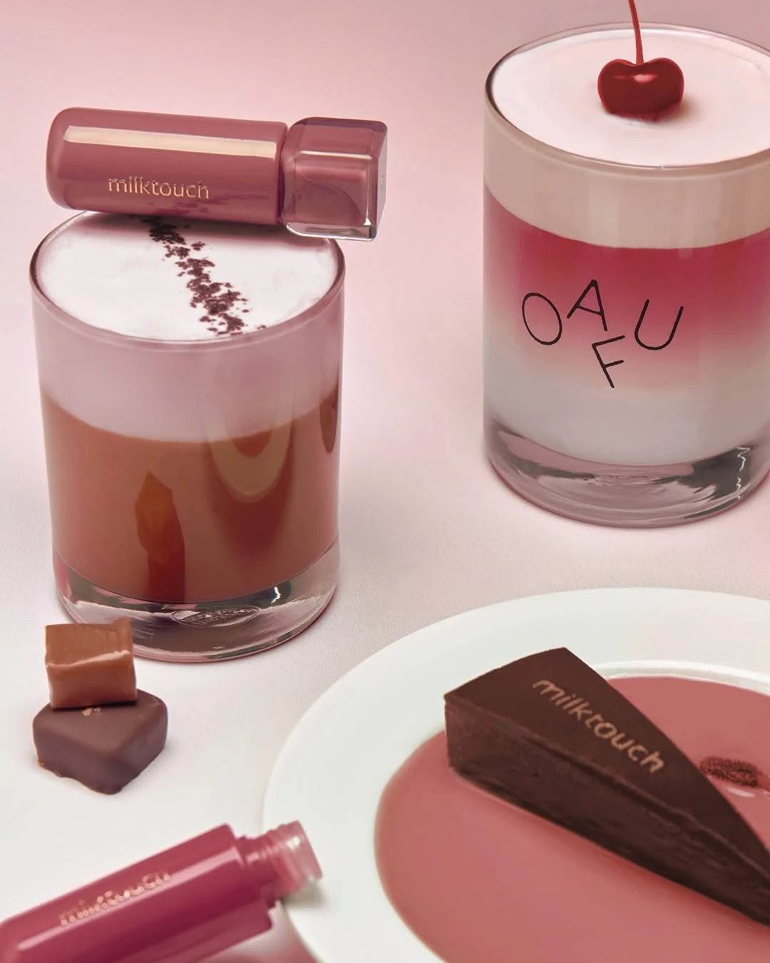 밀크터치 X 카페 오푸 팝업