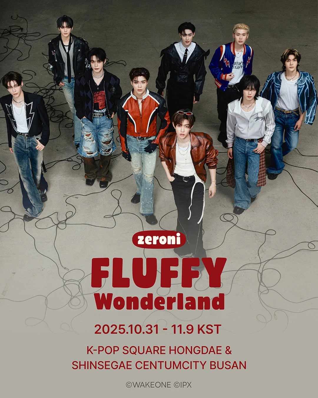 제로베이스원 팝업 - zeroni FLUFFY Wonderland-대표-이미지