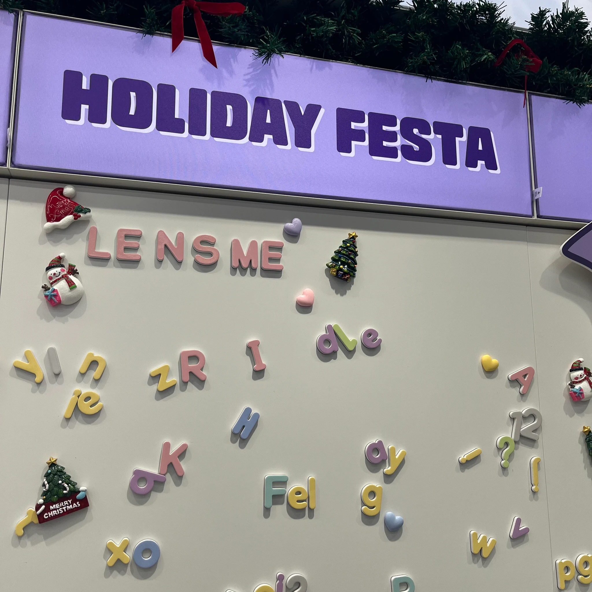 렌즈미 홀리데이 페스타 대표 이미지