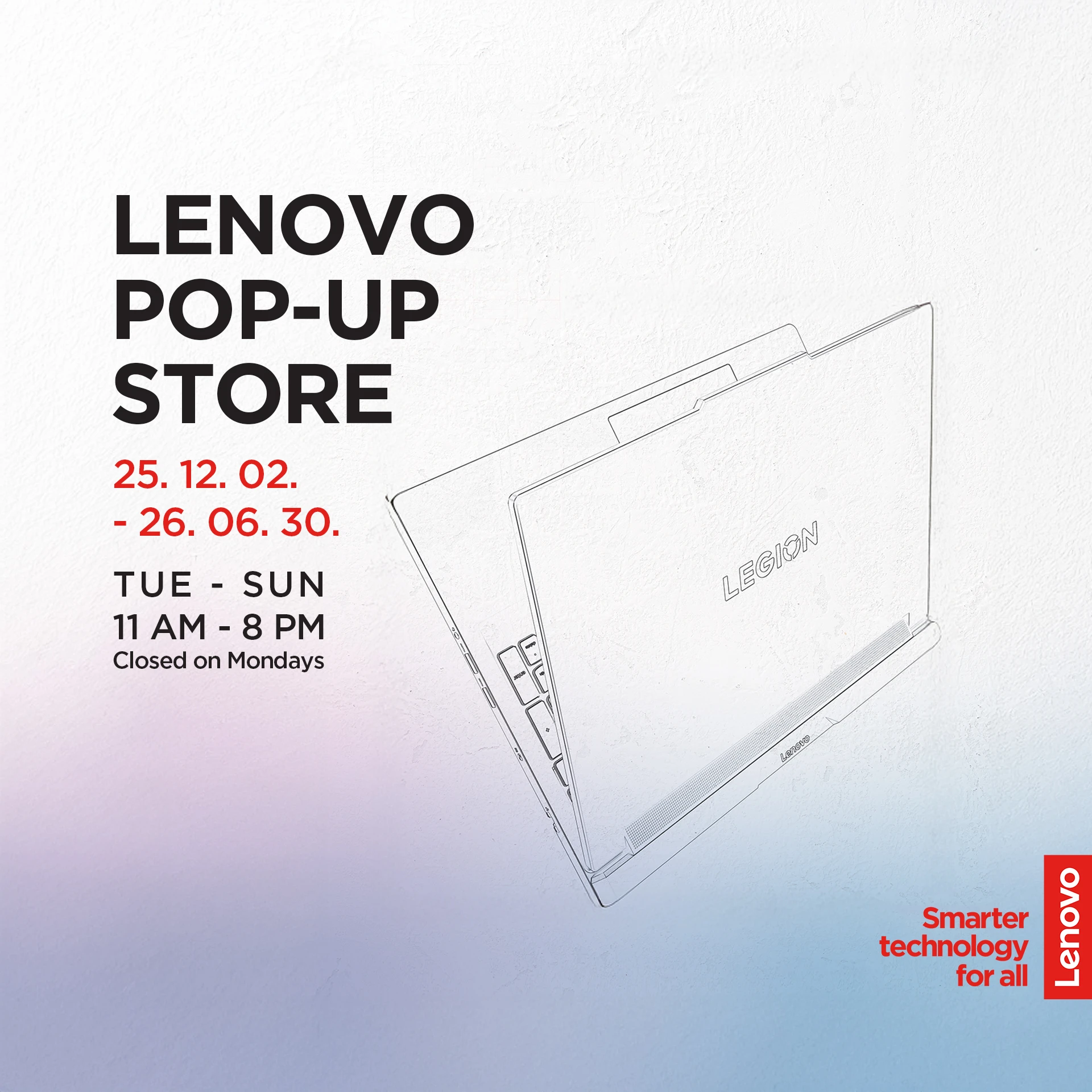 레노버 팝업스토어 대표 이미지