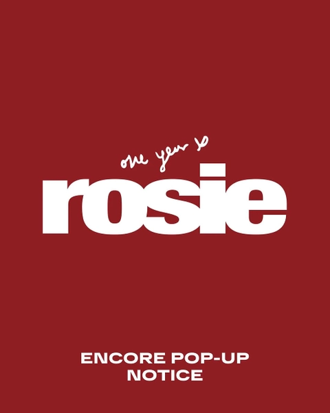 ROSÉ Pop-up - one year of rosie - Yongsan pop-up | POPGA