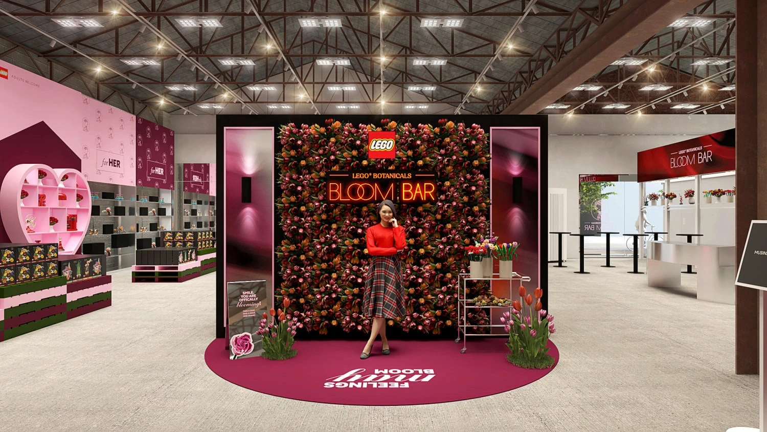 레고 발렌타인데이 팝업스토어