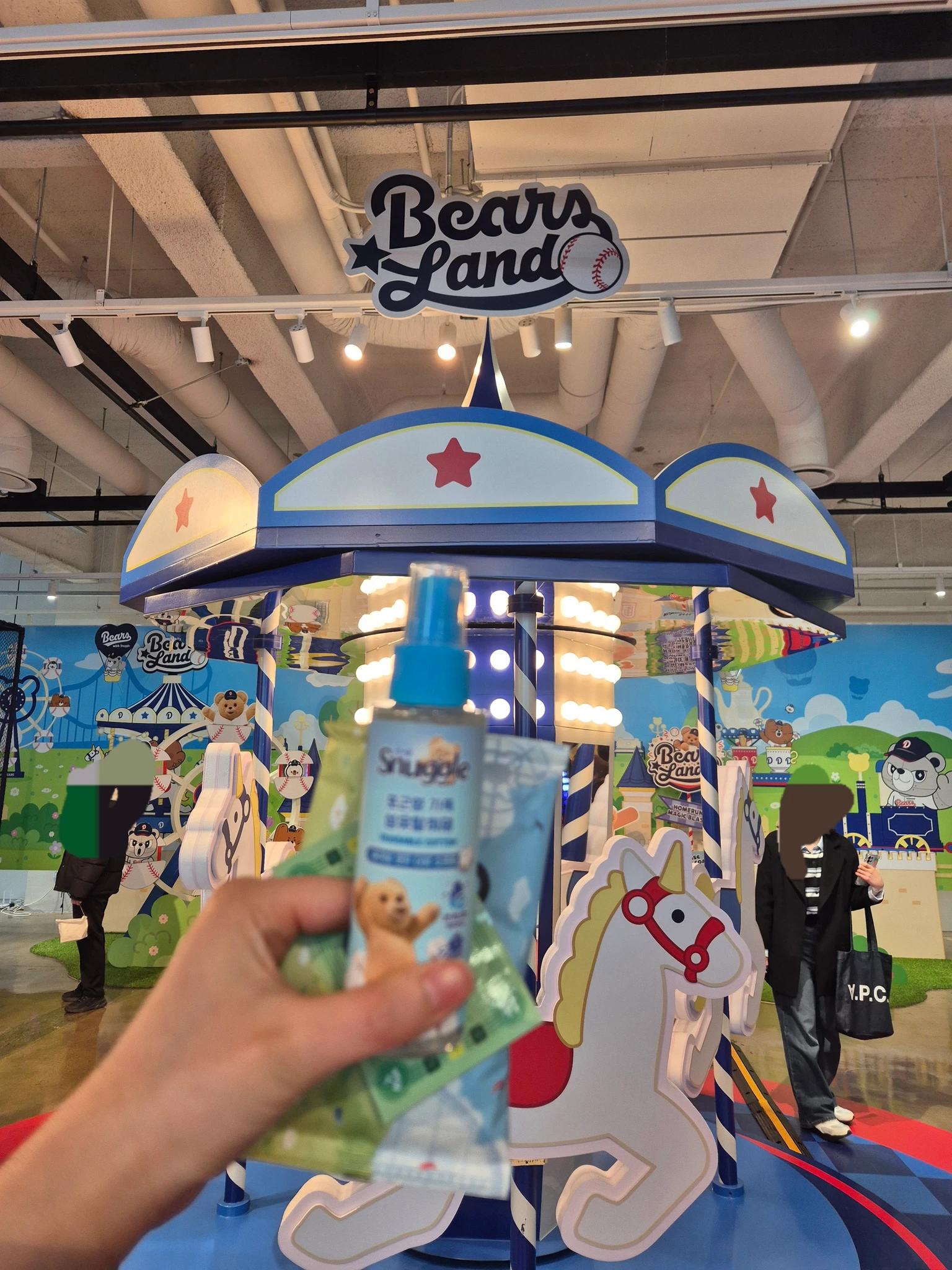 두산베어스 X 스너글 팝업 - 베어스랜드 후기 이미지 1