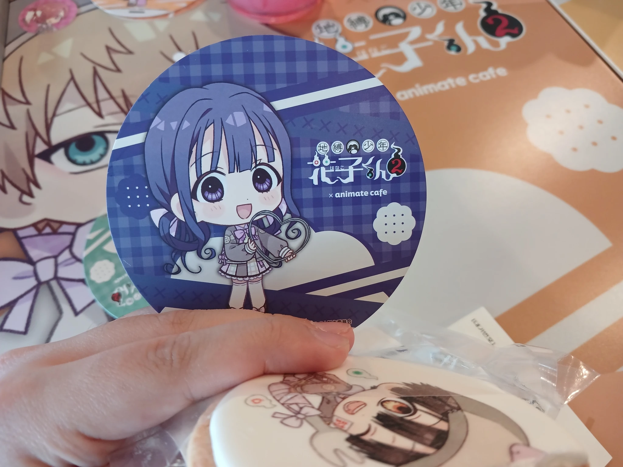 지박소년 하나코 군 2 X 애니메이트 콜라보 카페 후기 이미지 2
