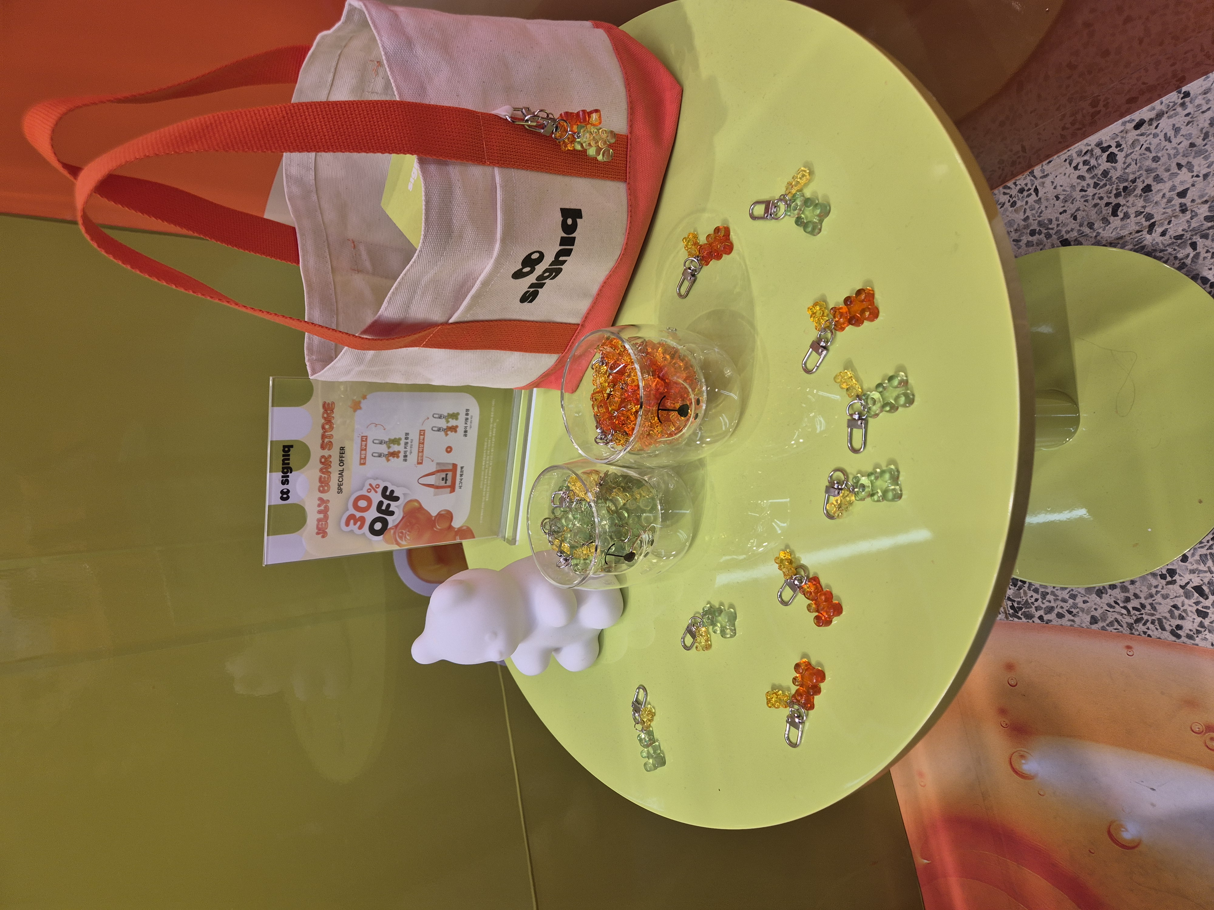 시그닉 팝업 - 젤리 베어 스토어 후기 이미지 3