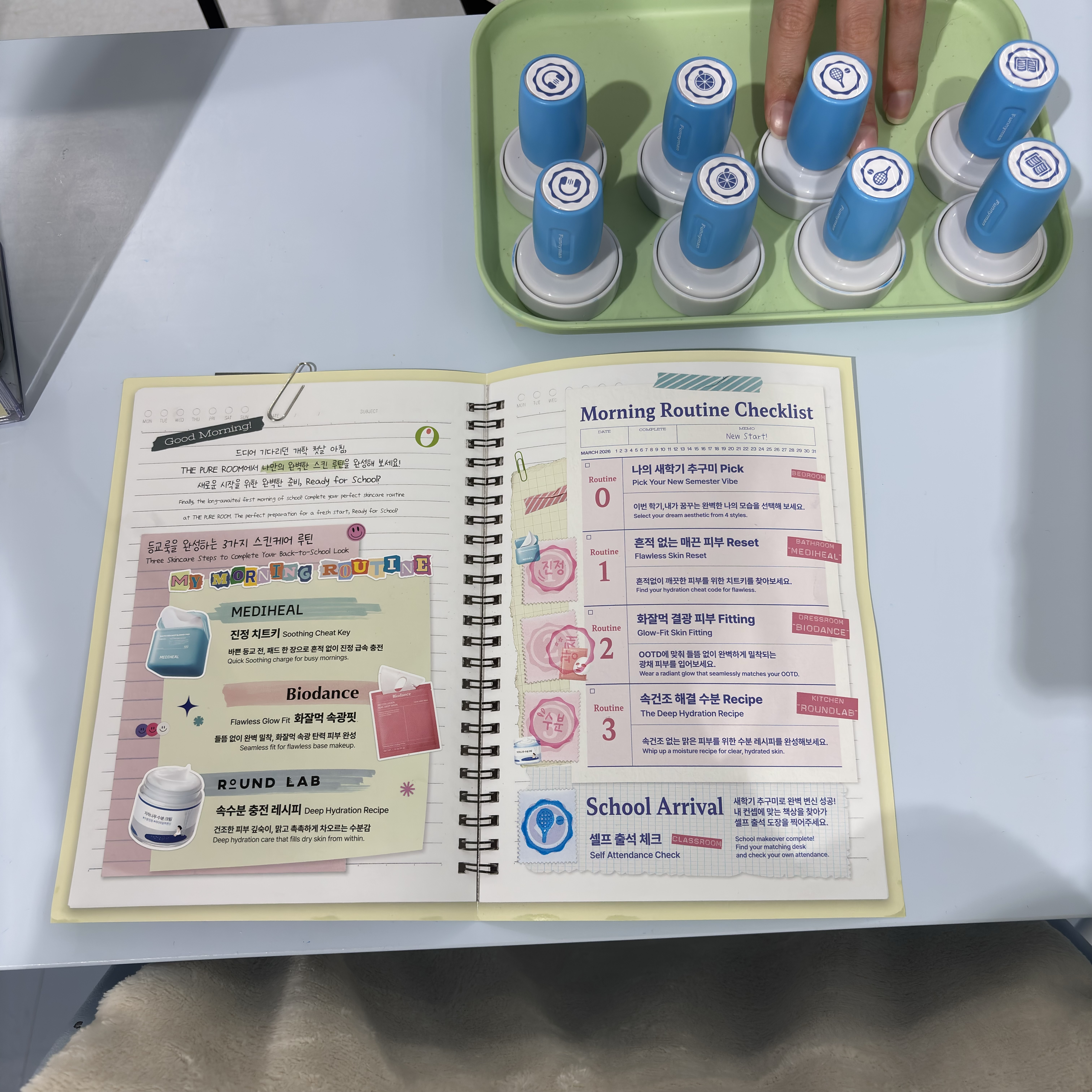 READY FOR SCHOOL? in 트렌드팟 바이 올리브영 홍대 후기 이미지 2