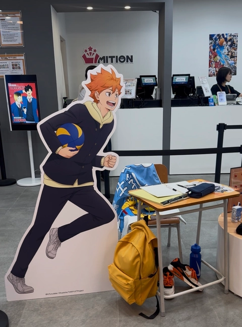 하이큐 팝업 후기 이미지 2