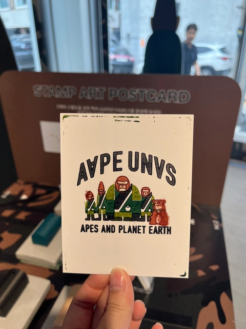 에이프 팝업 후기 이미지 1