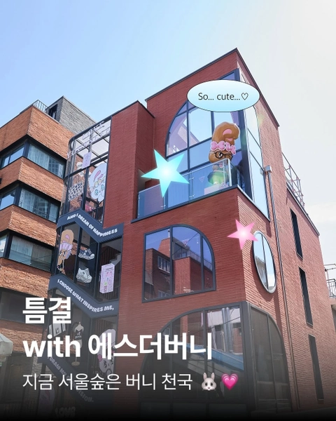 틈결 플래그쉽 with 에스더버니 팝업